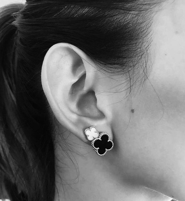 Leaf Clover Earrings