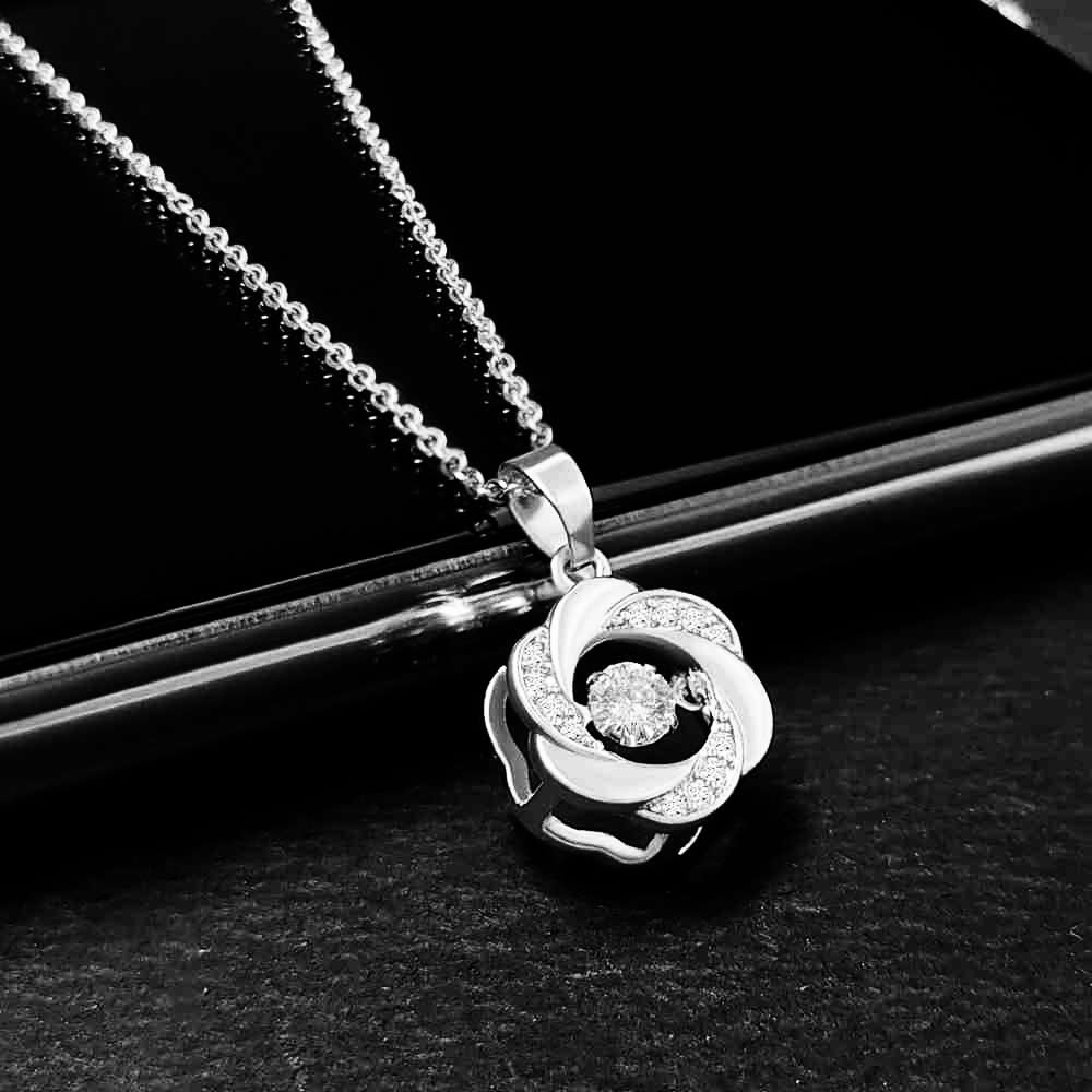 Diamond Pendant with Chain