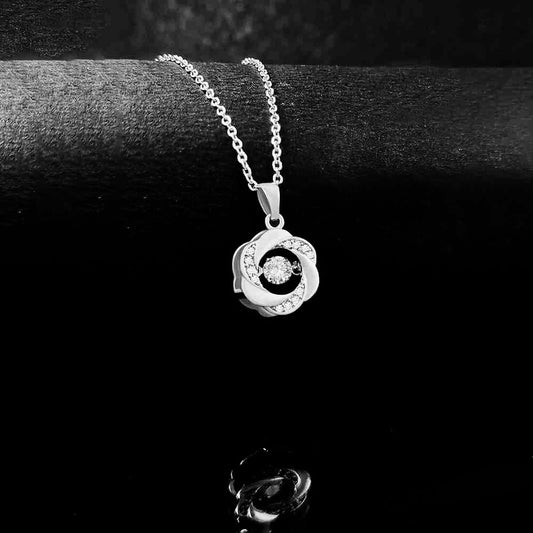 Diamond Pendant with Chain